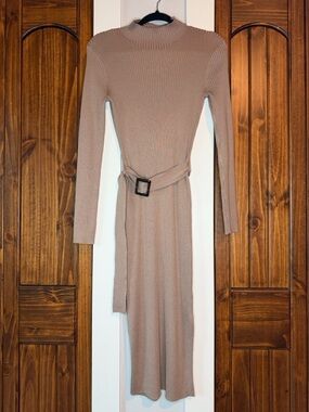 Olive + Oak Ribbed Knit Dress